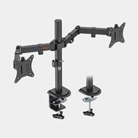 VonHaus Dual Monitor Stand for 13-32 Inch Screens