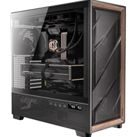 [CAANT-FLUXPRO] Antec FLUX PRO Black/Walnut Wood Full Tower Gaming PC Case