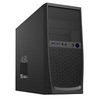 CiT Elite Micro Tower 1 x USB 3.0 / 1 x USB 2.0 Black Case