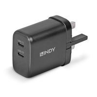 Lindy 65W USB 2 x Type C GaN Charger