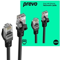 Prevo CAT6-BLK-20M Network Cable