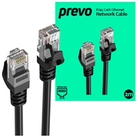 Prevo CAT6-BLK-2M Network Cable