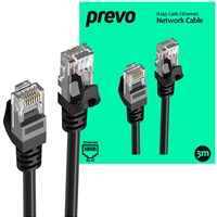 Prevo CAT6-BLK-3M Network Cable