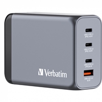 [CLVER-32205] Verbatim (32205) GNC-240 GaN Charger 240W With 1 X USB-C 140W /1 X USB-C 100W / 1 X USB-C