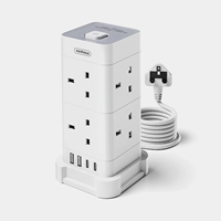 [CLVON-35150201] VonHaus Tower Extension Lead with USB