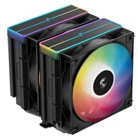 DeepCool AG620 BK ARGB V2 Dual-Tower CPU Air Cooler with 120mm ARGB Fans