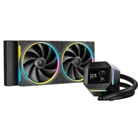 DeepCool LM240 Liquid CPU Cooler with 2.4"" IPS Display