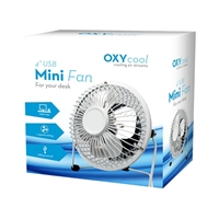 [FAOXY-OXYCOOL] 4"" USB Mini Desk Fan