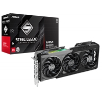 ASRock AMD Radeon RX 9070 GRE Steel Legend Dark OC 12GB GDDR6 Graphics Card