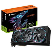 Gigabyte NVIDIA GeForce RTX 5070 Ti AORUS MASTER 16GB GDDR7 Graphics Card