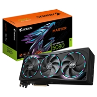 [GRGIG-N5080AM] Gigabyte NVIDIA GeForce RTX 5080 AORUS MASTER 16GB GDDR7 Graphics Card
