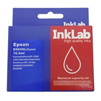 [ICINK-T604XLC] InkLab Cyan Compatible Ink Cartridge