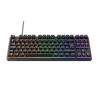 [KETEC-TWKBP88PRD] Tecware Phantom+ 80% TKL RGB Mechanical Gaming Keyboard with Wraith Red Switches Black