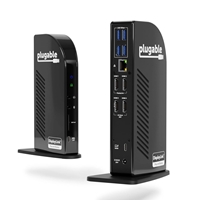 [LDPLU-UD-3900C4] Plugable UD-3900C4 Quad Monitor 96W USB-C PD DisplayLink Certified Docking Station