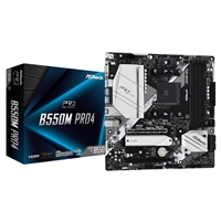 [MBASR-B550MPRO4] ASRock B550M Pro4 AM4 DDR4 Motherboard