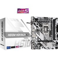ASRock H610M-HDV/M.2+ D5 DDR5 Motherboard