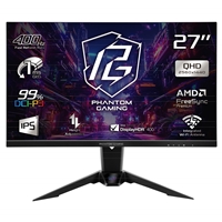 ASRock Phantom Gaming PG27QFW2A 27 Inch QHD (2560 x 1440) IPS Gaming Monitor, 400Hz Monitor