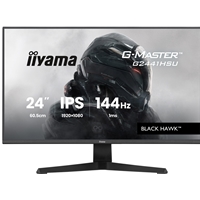 iiyama G-Master Black Hawk gaming monitor G2441HSU-B1 24"" Black, IPS, Ultra Slim Bezel, Full HD, 144Hz Monitor