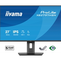 [MOIIY-XB2797HSN] iiyama PROLITE XB2797HSN-B1 27 inch IPS Monitor, Full HD, 1ms, HDMI, DisplayPort, Freesync, 100Hz Monitor