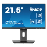 iiyama PROLITE XUB2293HS-B6 22 inch IPS Monitor, Full HD, 1ms, HDMI, DisplayPort, Freesync, 100Hz Monitor