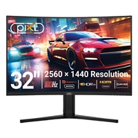 [MOPIX-GS32QIDPHA] piXL X-Series GS32QIDPHA 32 Inch QHD IPS, Curved (1500R) Gaming Monitor with 180Hz Monitor