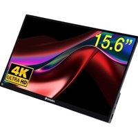 [MOVER-32238] Verbatim Portable 15.6"" Touch Monitor 4K UHD ALU, 3840 x 2160 Resolution, 60HZ Monitor
