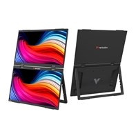 [MOVER-32403] Verbatim Portable 15.6 Dual Monitor Essentials, 1920 x 1080 Resolution, 60Hz Monitor
