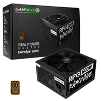 [PSGAM-GMXRPG600] GAMEMAX RPG Rampage 600W Power Supply