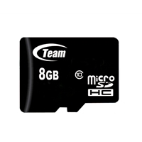 [SDTEA-MIC8G-1C10] Team 8GB Micro SDHC Class 8GB RAM