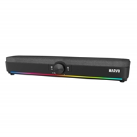 [SPMAR-SG-286] Marvo Scorpion SG-286 Etna 40 Bluetooth 5.3 USB Powered RGB Gaming Soundbar (Black)